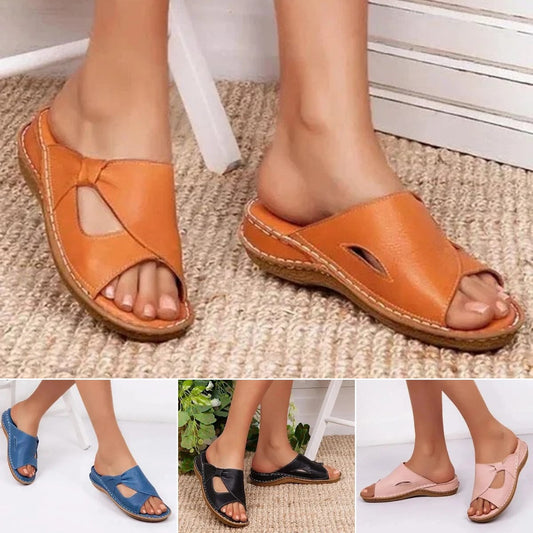 🔥【35-43】👡Noua moda de petrecere a timpului liber confortabil moale de jos plaja doamnelor papuci 