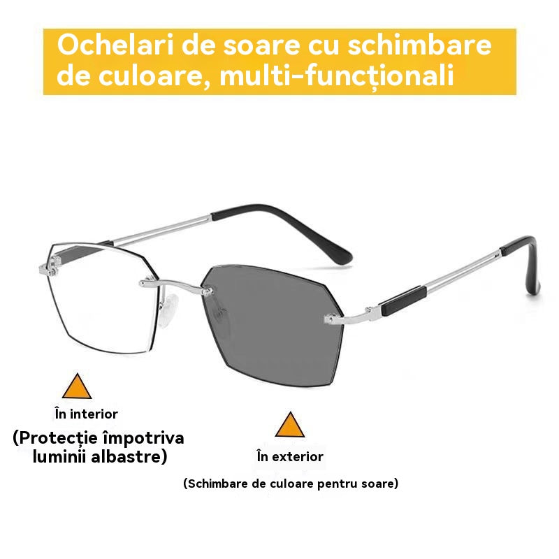 ✨🕶 Ochelari de citit fotocromatici inteligenți noi pentru bărbați și femei, ochelari care blochează lumina albastră
