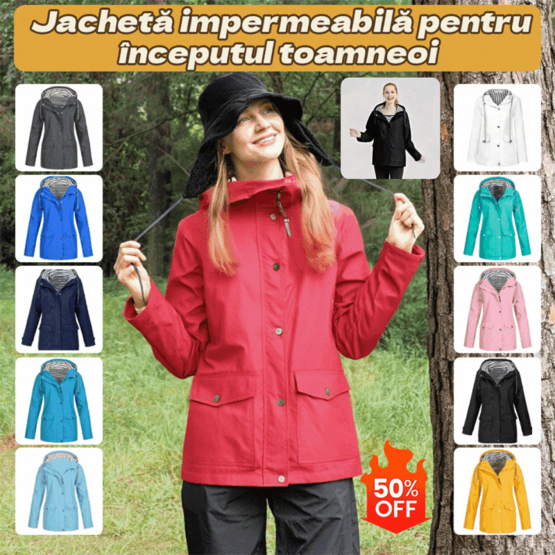 🍂🧥【Najlepiej sprzedający się sezon】【S-5XL】Unisexowa wiatroszczelna i wodoodporna kurtka do aktywności na świeżym powietrzu
