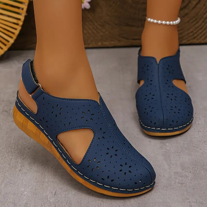 【36-43】Sandale cu platformă și decupaje