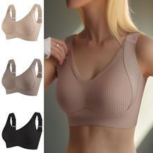 😍【4 sztuki】Biustonosz bezszwowy modelujący piersi❤️【40-95KG】