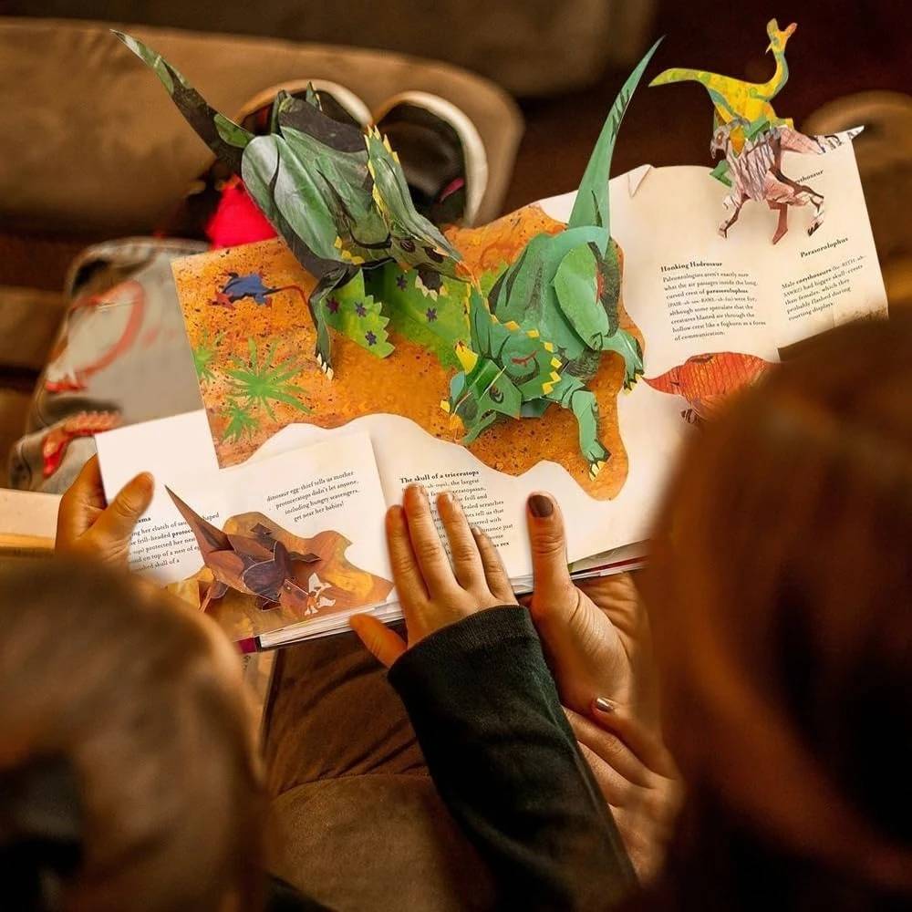 📕 3D Enciclopedie Preistoric Dinozaurii Carte pop up Enciclopedia Dinozaurilor