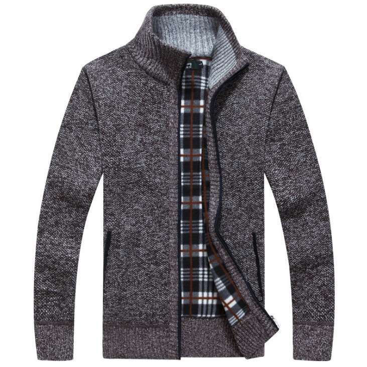 【M~3XL】 Novi jesenski i zimski muški široki pulover s patentnim zatvaračem za jesen i zimu