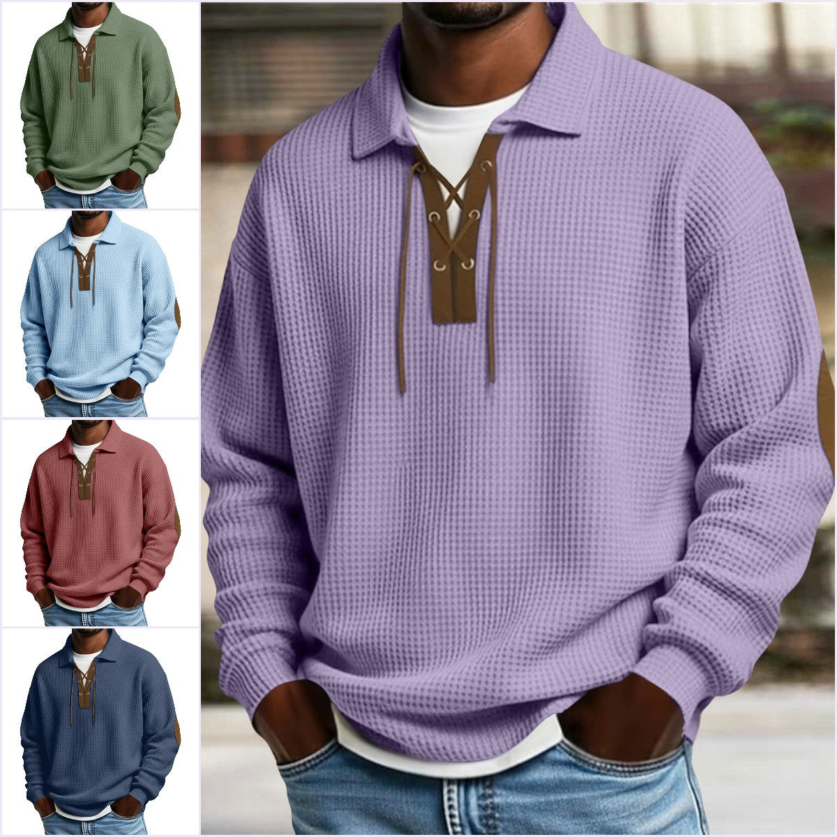 ❤️‍🔥【S–5XL】Ciężka męska sportowa bluza z kapturem na co dzień, jesień/zima