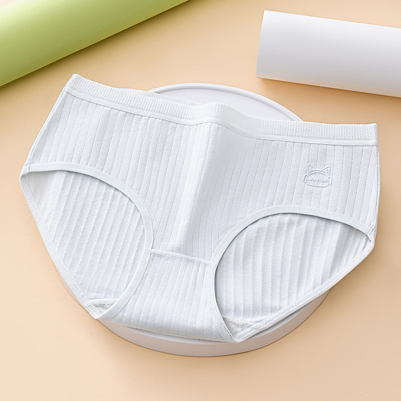 ✨🩲【Promocja ograniczona czasowo】💖🛒(7 sztuk) Wygodne i proste antybakteryjne majtki damskie z wysokim stanem
