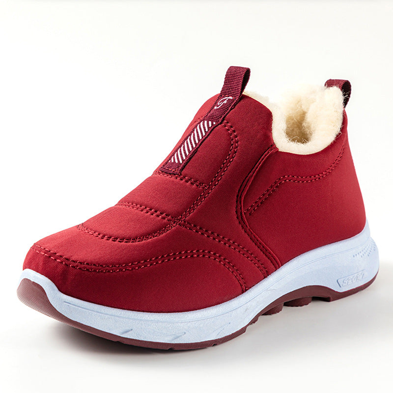 【35-41】2025 jesień i zima nowy styl, ciepłe bawełniane wodoodporne damskie buty zimowe