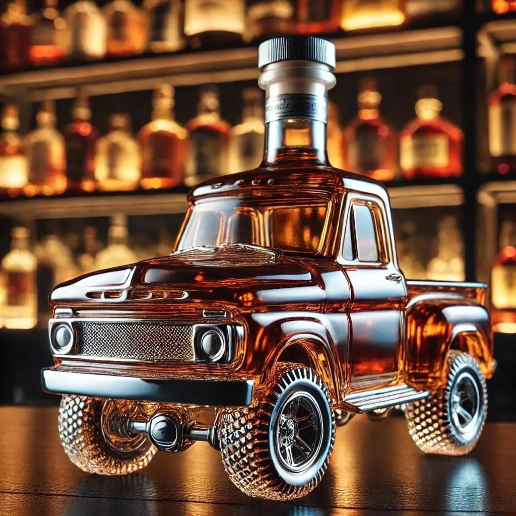 🍺Sticlă de whisky Jeep