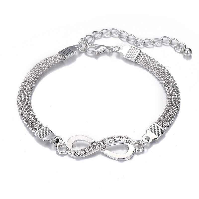 ✨🎁【Compra uno, llévate otro gratis】【2 pulseras】✨✨Pulsera de la suerte para mujer, elaborada en plata 925