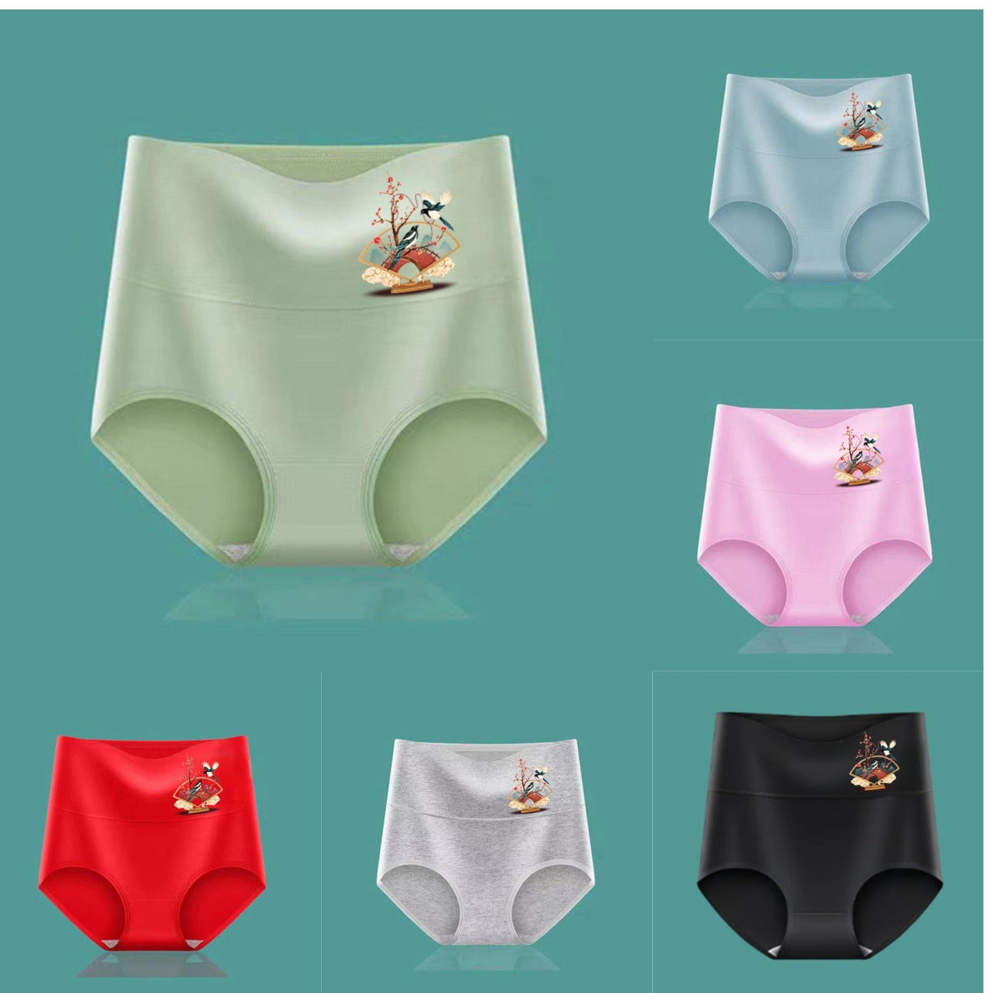 💖【Kupite 3, dobite 3 gratis】Visok pas, dvig zadnjice, iz visokokakovostnega bombaža✨️ (40-100 kg)