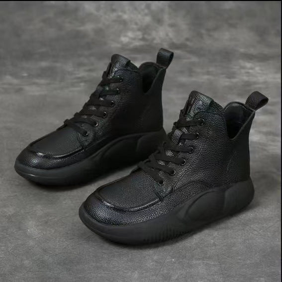 Nove male kožne čizme za sport i slobodno vrijeme, martinke s debelim đonom, noge udobne i neumorne