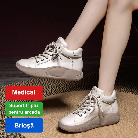 🔥【35-43】Pantofi casual din piele, stil nou, la modă și versatili