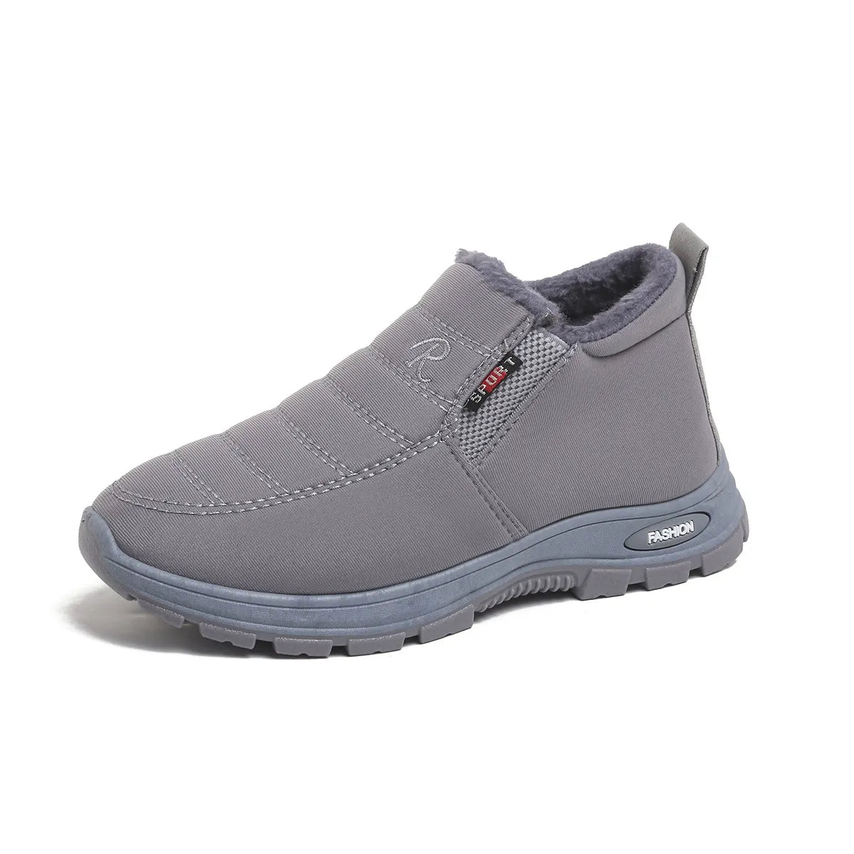 🔥【Poseben 50% popust】【35-48】Unisex zimski škornji s plišasto podlogo - topli, udobni in nedrseči za hladno vreme.