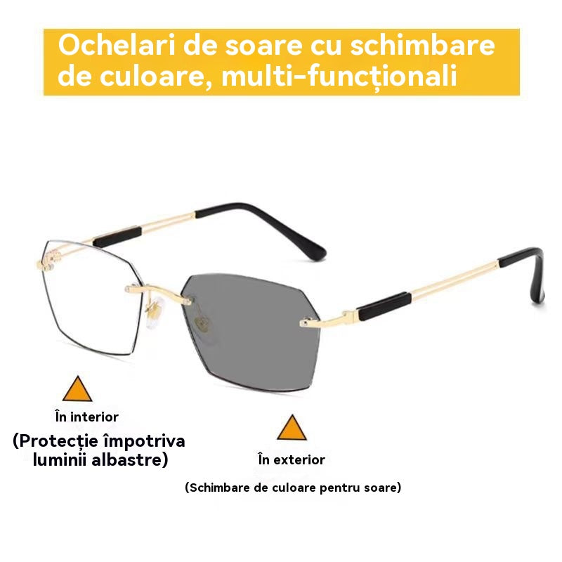 ✨🕶 Ochelari de citit fotocromatici inteligenți noi pentru bărbați și femei, ochelari care blochează lumina albastră
