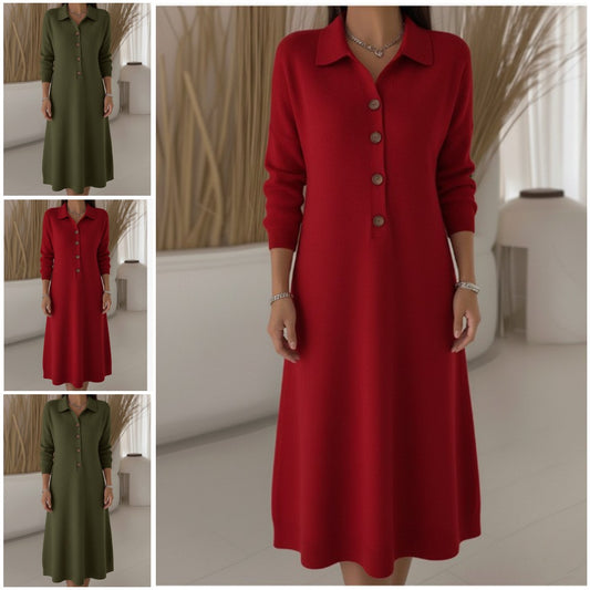 🔥✨ 【S-3XL】👗 Nova modna pletena obleka 2025