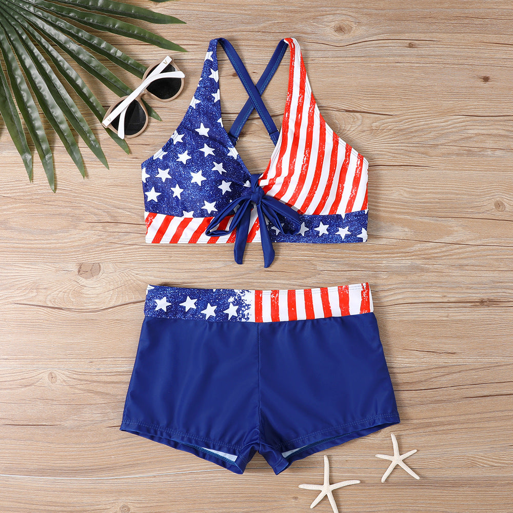 🏊‍👙🌴 Costum de baie elegant, mărime mare, cu imprimeu