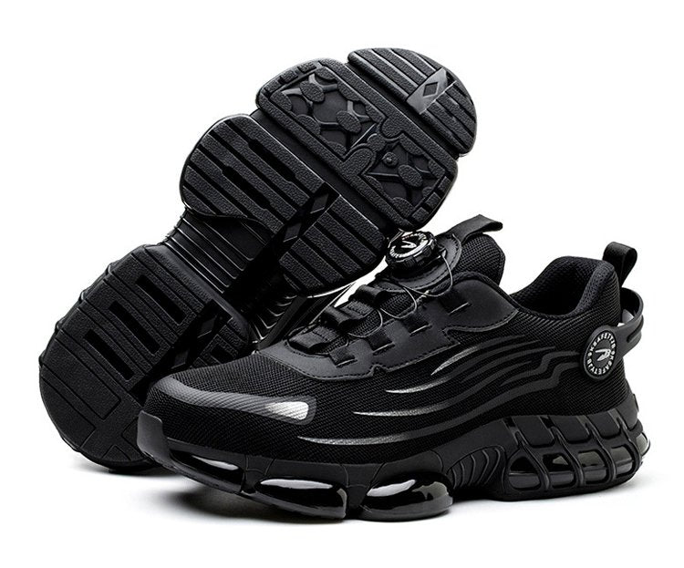 💥Ležerne radne čizme za svaki dan, otporne na udarce i probijanje, s čeličnom kapicom, udobne i neklizajuće zaštitne cipele.