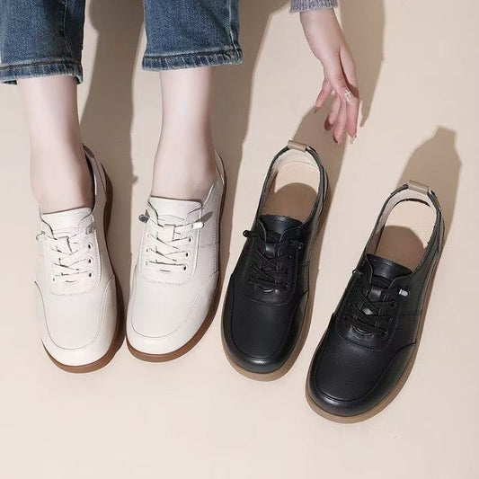 🔥🥿【35-40】Pantofi casual damă din piele naturală – slip-on, comozi, talpă moale, primăvară-toamnă