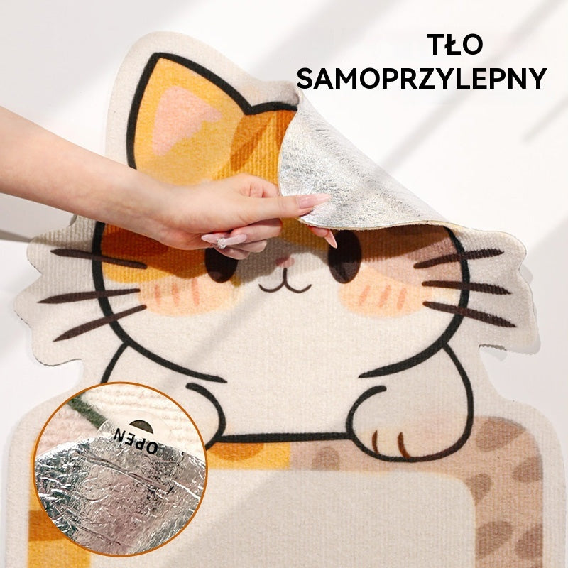 🏆【🔥Gorąca wyprzedaż】Drapacz dla kota montowany na ścianie - pionowy drapak w kształcie kostki - nie wymaga instalacji