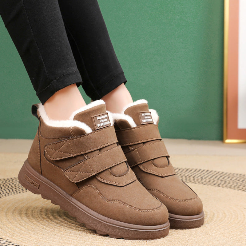 🔥2025 nove deblje zimske cipele čisti pamuk čizme za snijeg ženske neklizajuće potplate