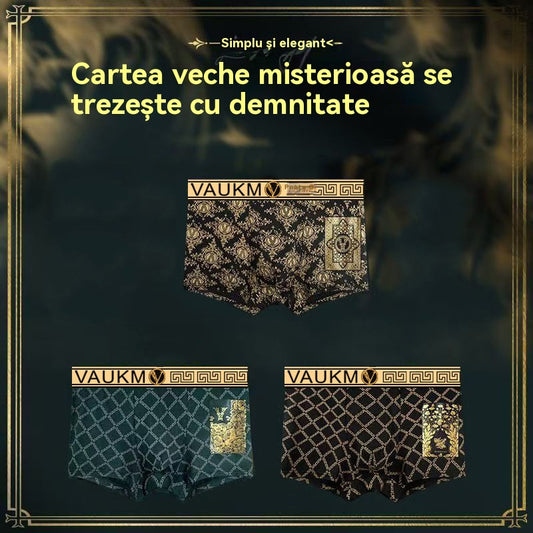 💥Kup 3, a 3 dostaniesz gratis🔥Luksusowa magnetyczna bielizna męska, wykonana z lodowcowego jedwabiu, antybakteryjna 10A + granulki masujące