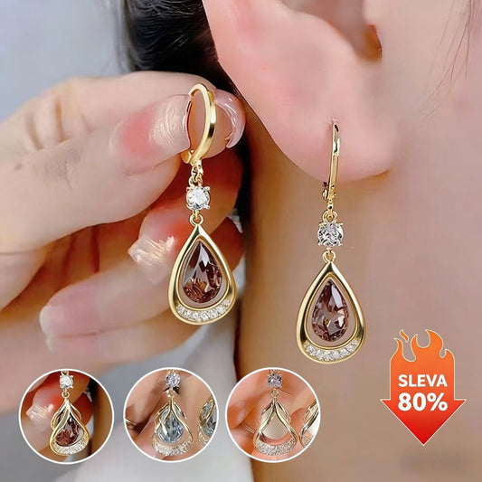 ✨💎💎【Kupte 1 a získejte 2 zdarma】Nové náušnice s jiskřivou elegancí