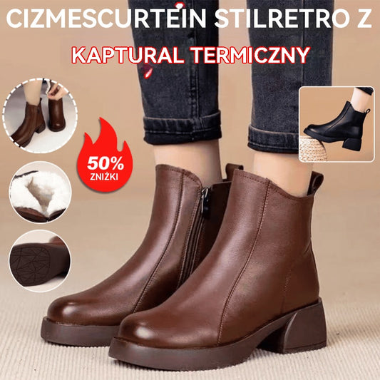 🔥🎉【Nowość, oferta specjalna✨】Nowe zimowe, modne, damskie buty na platformie w stylu retro