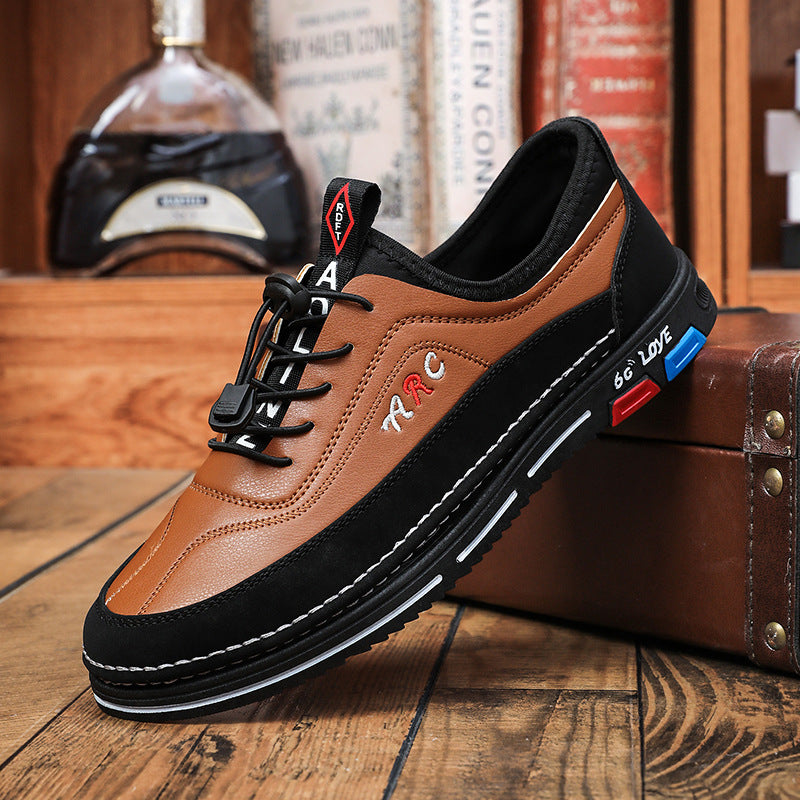 💯🔥【39–48】Muške casual poslovne kožne cipele – vodootporne, otporne na mrlje, s mekanim potplatom za udobno nošenje