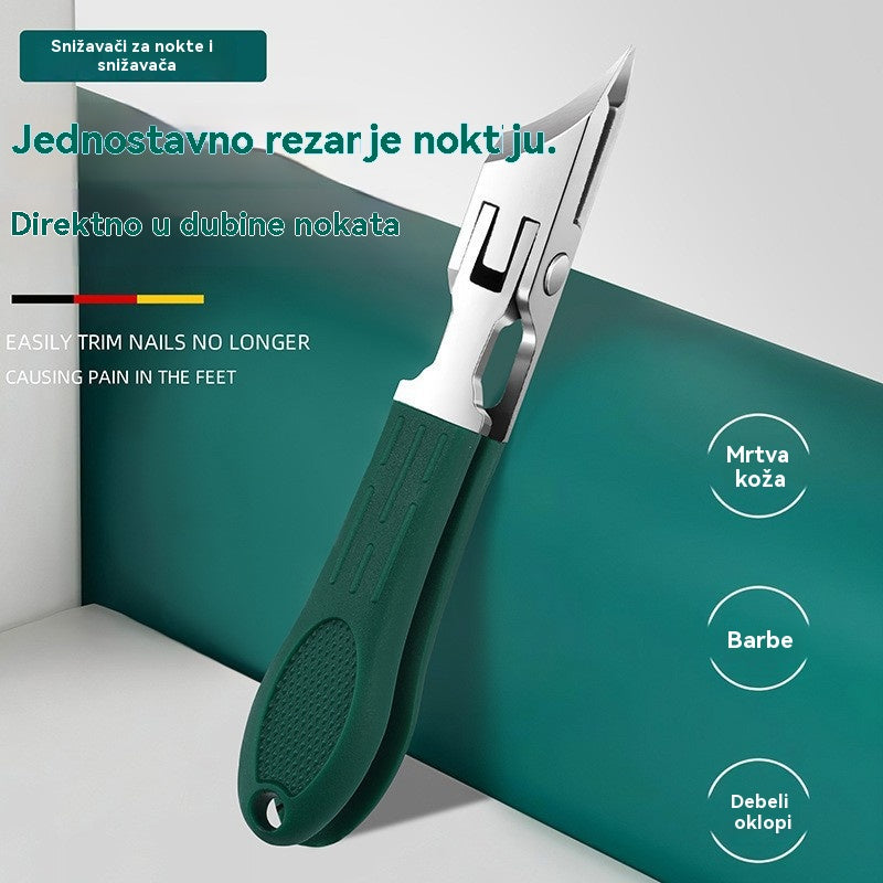 🔥Vruća prodaja🔥✂️💅Nove ultra tanke kutne škare za nokte, kućni alati za nokte [set od 3 dijela]-H