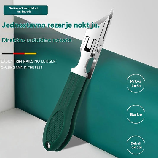 🔥Vruća prodaja🔥✂️💅Nove ultra tanke kutne škare za nokte, kućni alati za nokte [set od 3 dijela]-H