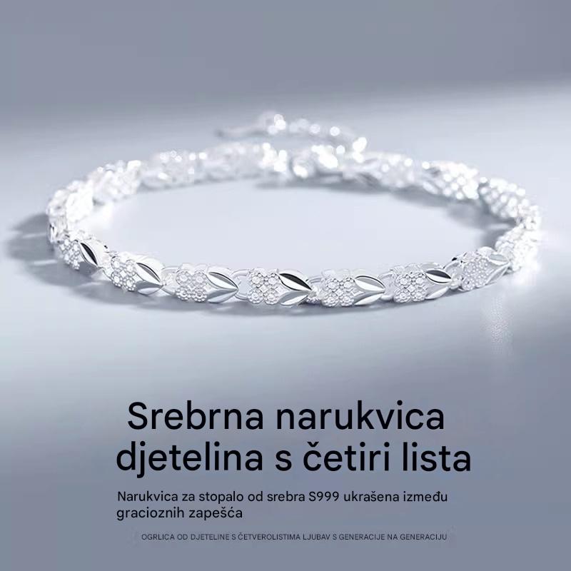 😀👉【Kupite jedan, dobijte jedan gratis】💖🍀Nova moderna narukvica s četverolišćem, ženski stil