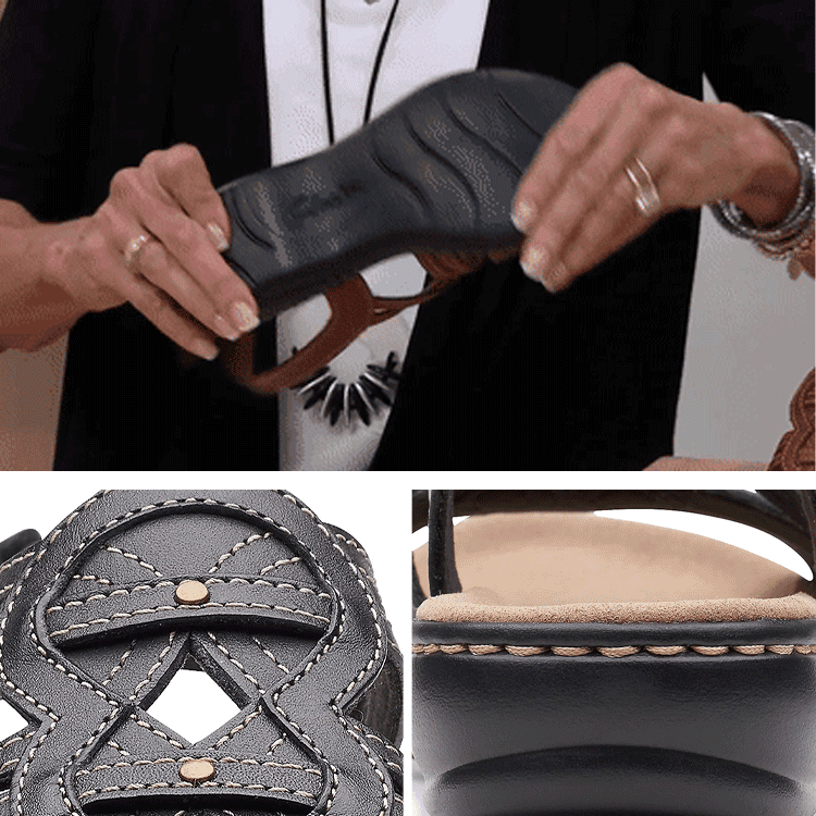 🔥👡【35-43】Sandale din piele moi și confortabile pentru femei 