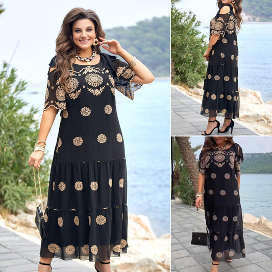 🔥【S-5XL】2025 nowa elegancka sukienka, wygodna i wysokiej jakości