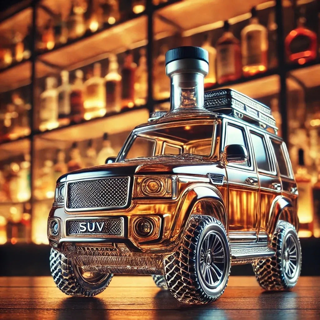 🍺Sticlă de whisky Jeep