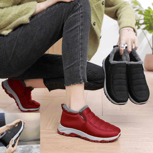 🔥【35-48】Unisex zimske čizme s plišanom podstavom - tople, udobne i neklizajuće za hladno vrijeme.