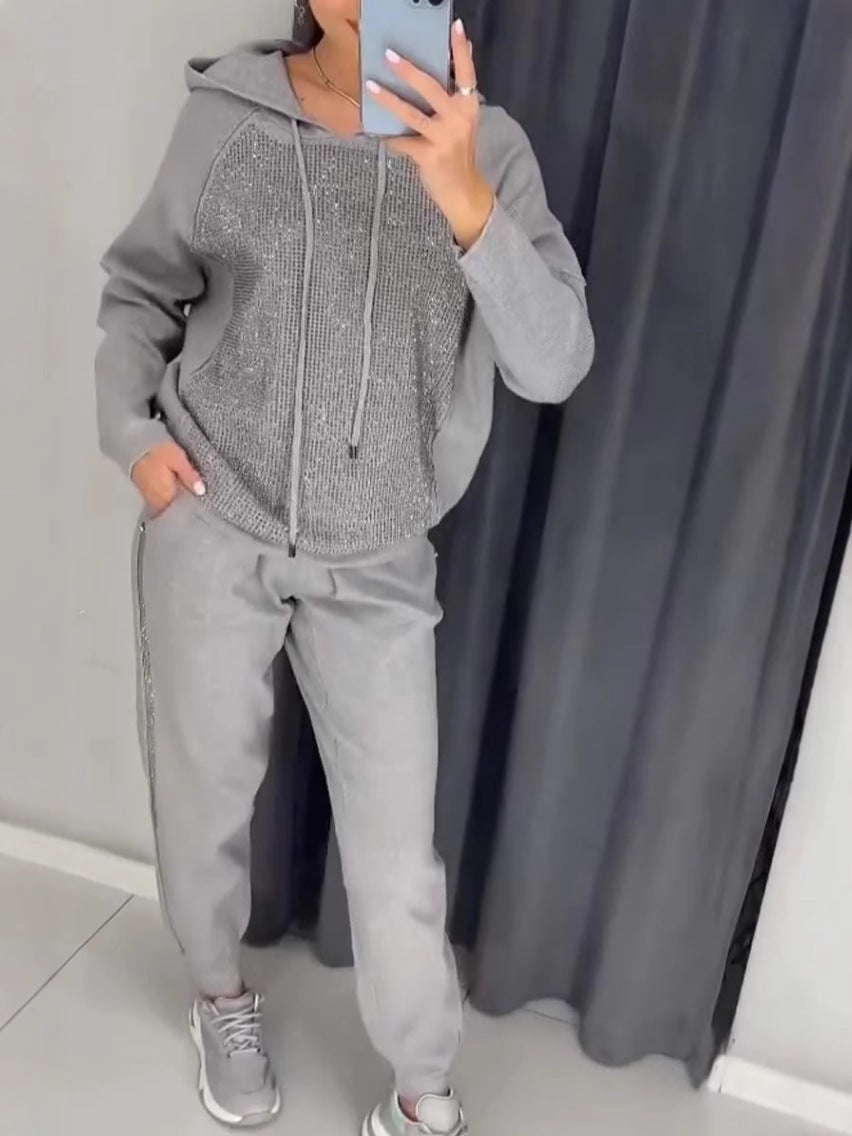 🍂Novo zimsko visokokvalitetno žensko ležerno odijelo, jednostavna i elegantna majica s kapuljačom + ležerne hlače🔥