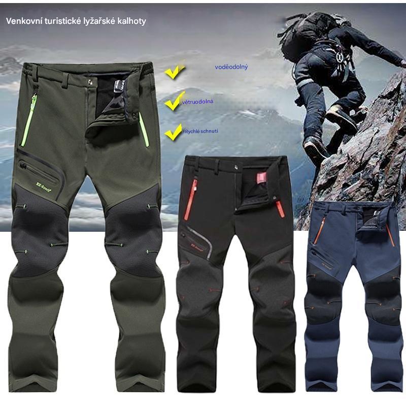 🏃‍♂️【Tallas S–5XL】Nuevos pantalones de exterior para hombre, ideales para otoño e invierno (2025): cálidos, de forro polar, impermeables y cortavientos.