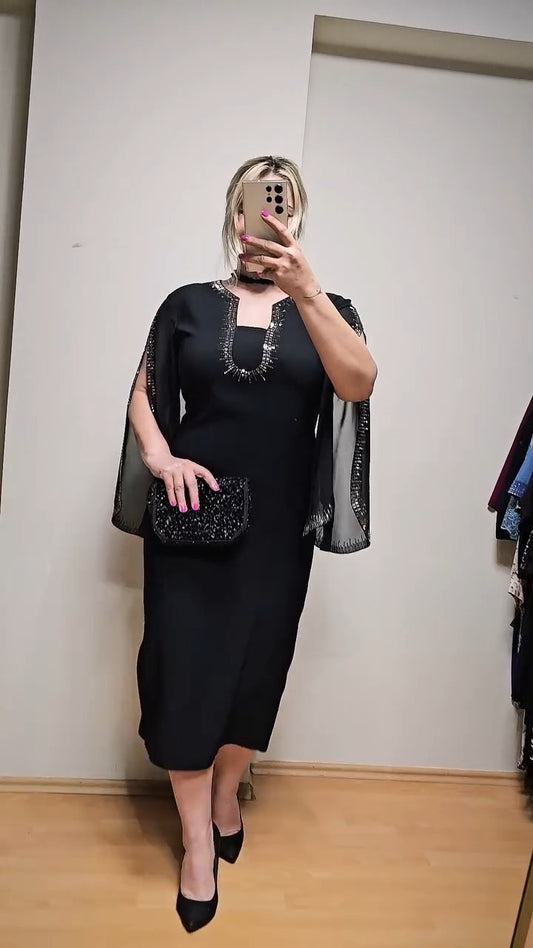 💥👗【S-5XL】Rochie nouă la modă, design classic, elegantă și simplă 