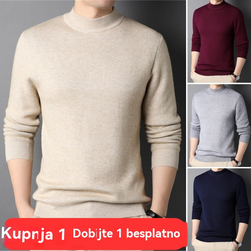 🔥【Kupite 1, dobijte 1 gratis】【M-4XL】Muška košulja s kašmirskim ovratnikom✅ Mekana i ugodna za kožu✅ Moderna i lako se kombinira