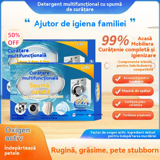 🎁【Cele mai recente cercetări și dezvoltări din Japonia】Tablete efervescente de curățare multifuncționale