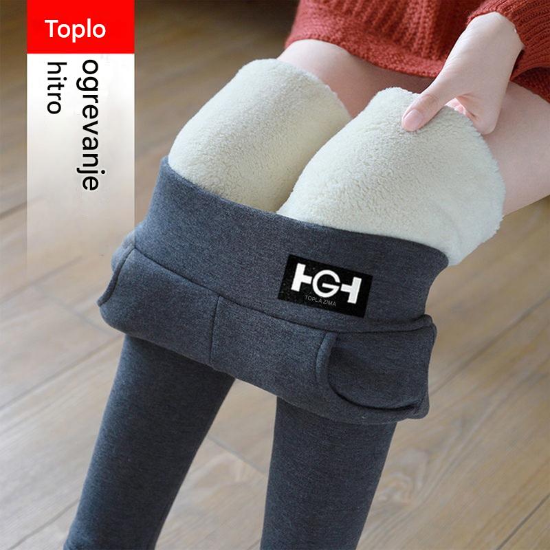 💥 Kupite eno, drugo dobite brezplačno! 🔥 【S-3XL】 Tople volnene pajkice, visok pas, velika velikost, visoka elastičnost - obvezen kos za jesen/zimo 2025!