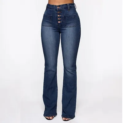 🔥👖【S-4XL】Ženske hlače visokog struka s raširenim rukavima
