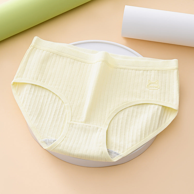 ✨🩲【Promocja ograniczona czasowo】💖🛒(7 sztuk) Wygodne i proste antybakteryjne majtki damskie z wysokim stanem