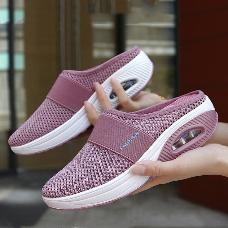 👡🛒【Nowy produkt w obniżonej cenie]】💖🎁【35-43]】Buty z poduszką powietrzną z siateczki Hollow 2025 o wysokiej elastyczności bez męczącego chodzenia
