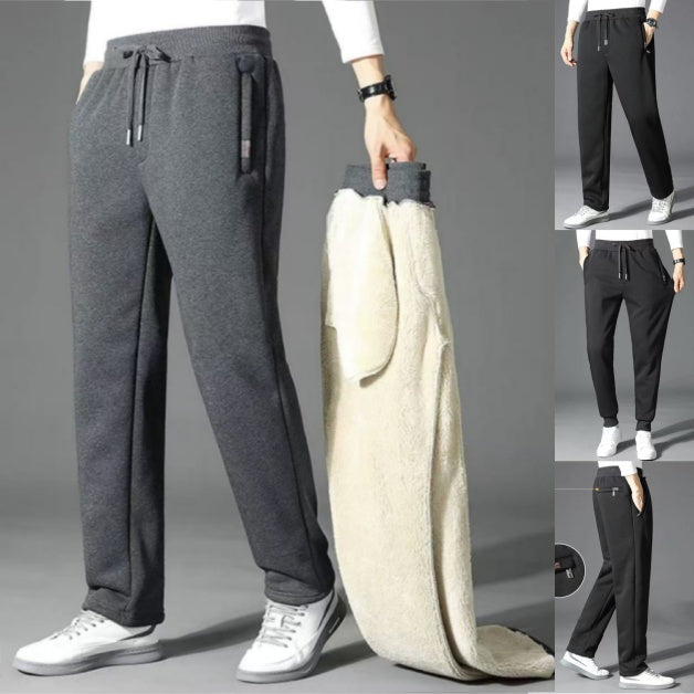 🔥Ograničeno vrijeme 50% popusta 👖Zimske muške trenirke s janjećom vunom, zadebljane, mekane i tople za 2025. godinu